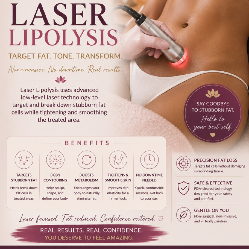Laser Lipolysis at Quiet Beauty Esthetics By Tamika in Columbia, SC