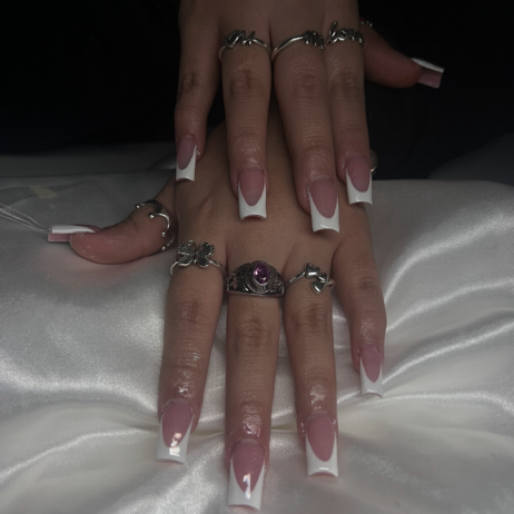 Classic Frenchies at Nailsxjenn in Fort Stockton, TX