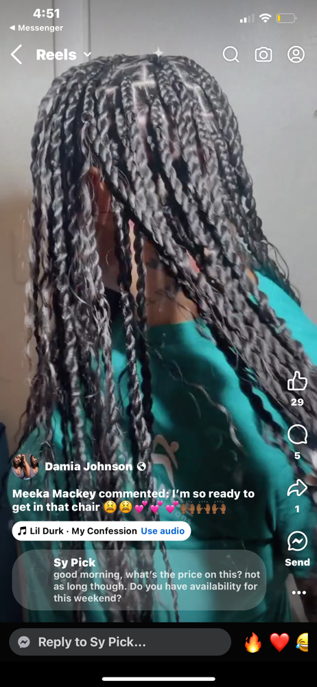 medium island twist