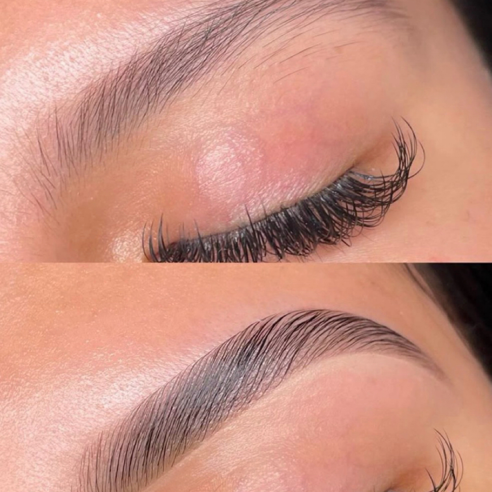 Brow Lamanation at Lashesbysaletha in Ider, AL