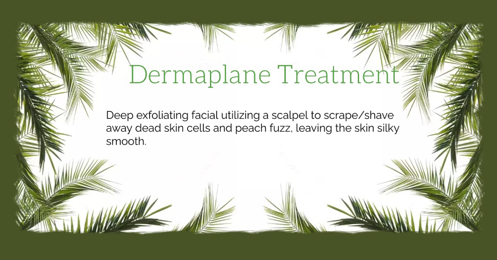 Dermaplane Facial W/ C B D