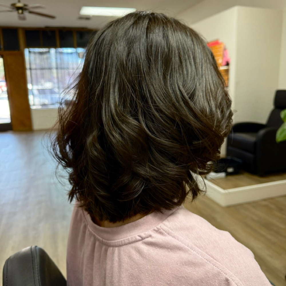 Haircut (Layers) at Hermosa Beauty Co. in Twentynine Palms, CA