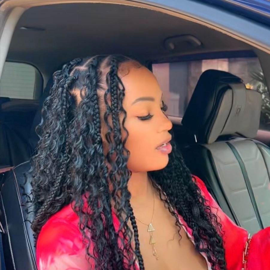 Knotless Braids (KIds ONLY) at Glow & Go Beauty & Beyond LLC in Fort Worth, TX
