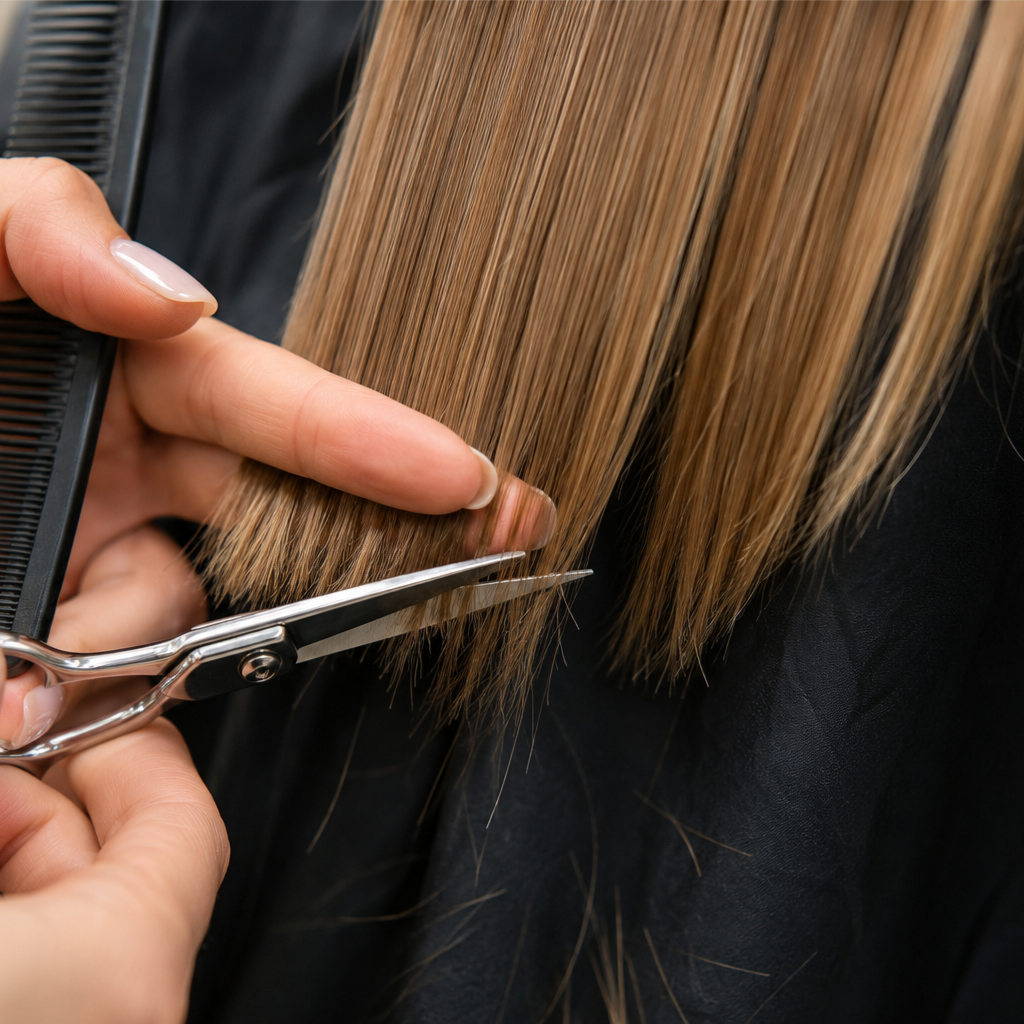 Maintainance Trim at Mood Beauty in Victorville, CA