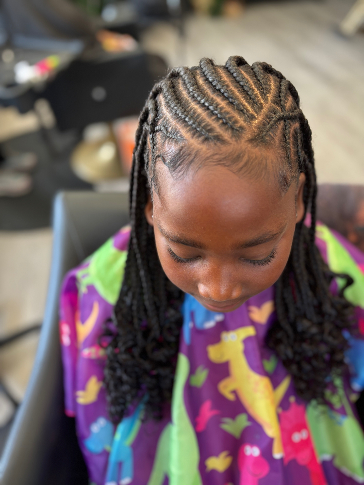 Kids Fulani/tribal Front Only at Cute, Simple and Classy Beauty Lounge in Fairfield, CA