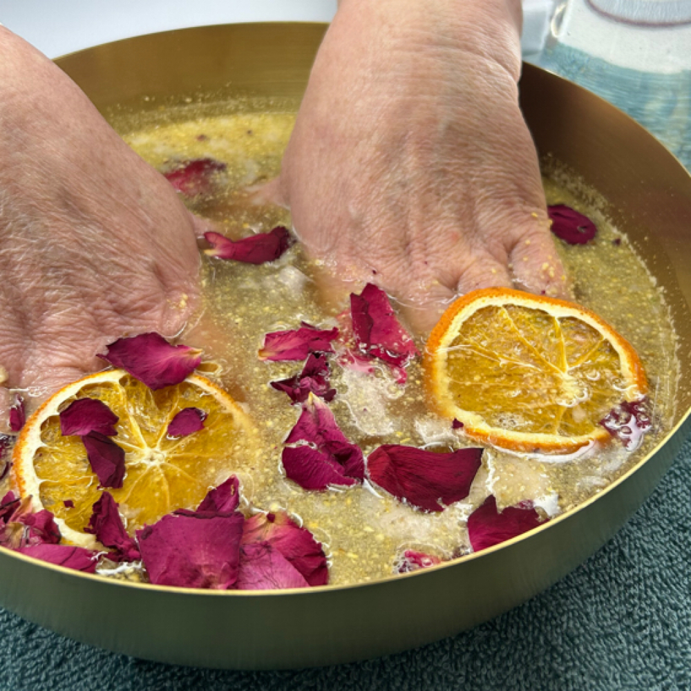 Signature Hand Spa Mani at Hairapy By Amaya LLC in Walterboro, SC