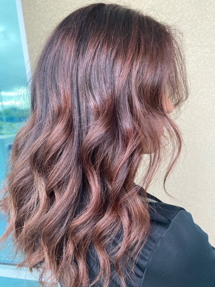 Curling/Flat Iron Finish