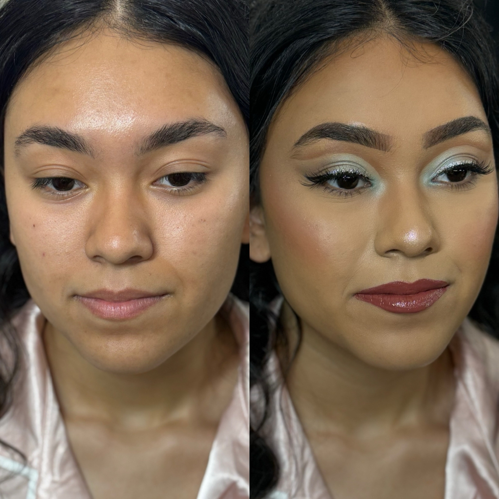 Quinceañera Makeup Application
