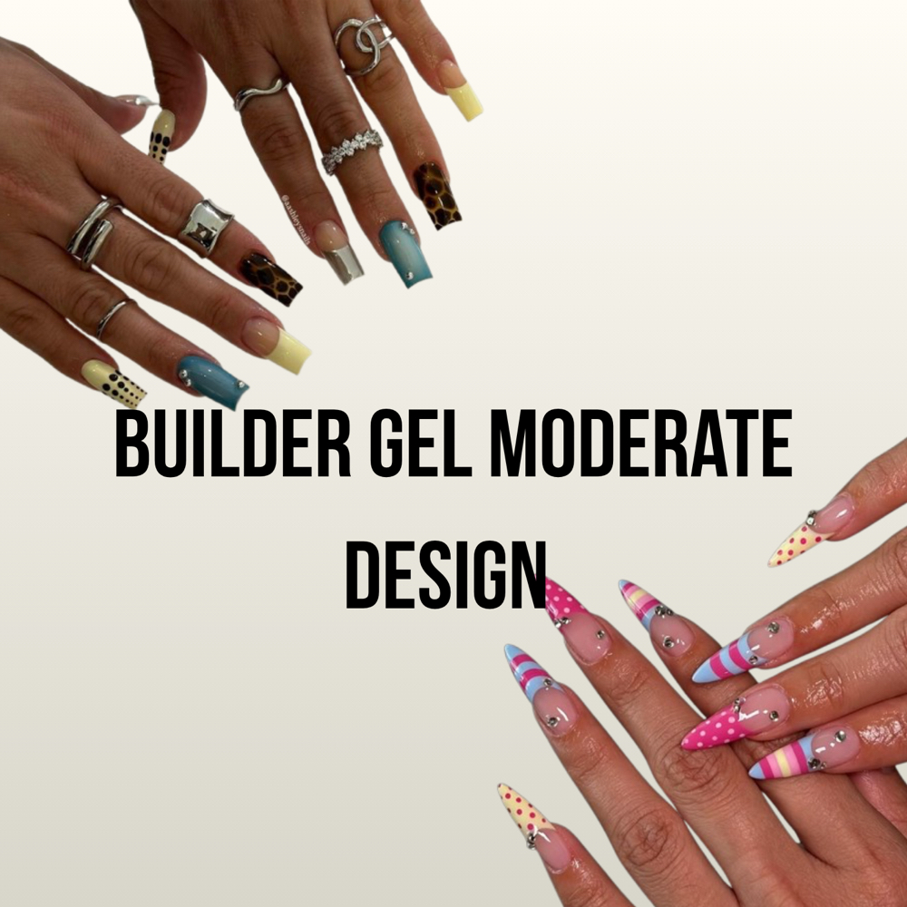Builder Gel (Moderate Nail Art) at Maria's Nails in Bloomington, IL