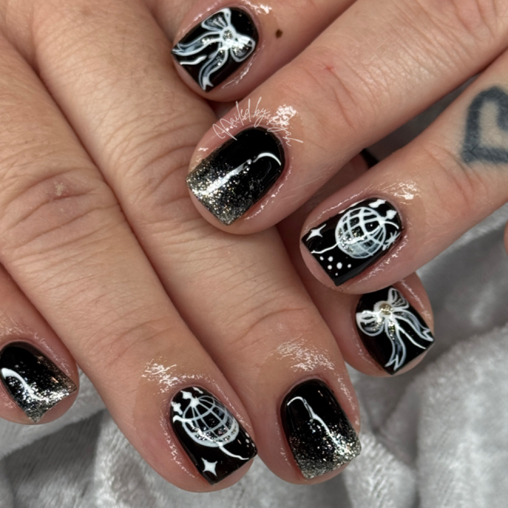 Tier 3 Structure Gel Manicure at Queen’z & King’z Barber Salon in Murrieta, CA