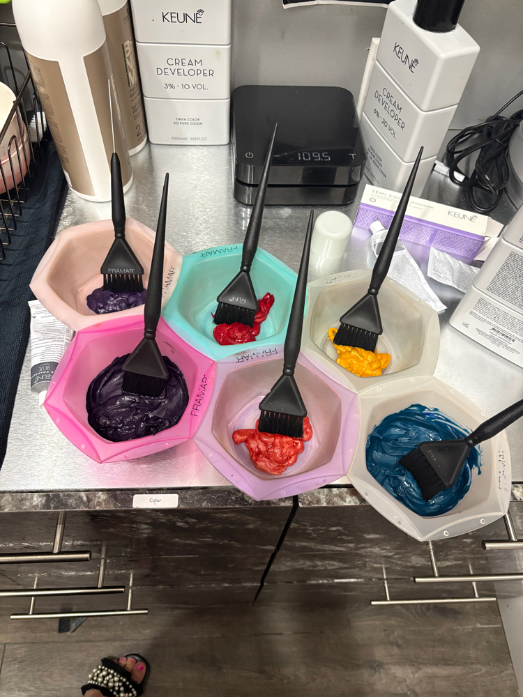 Extra Color Bowl at Modern Monroe Hair Co. in Rockwall, TX