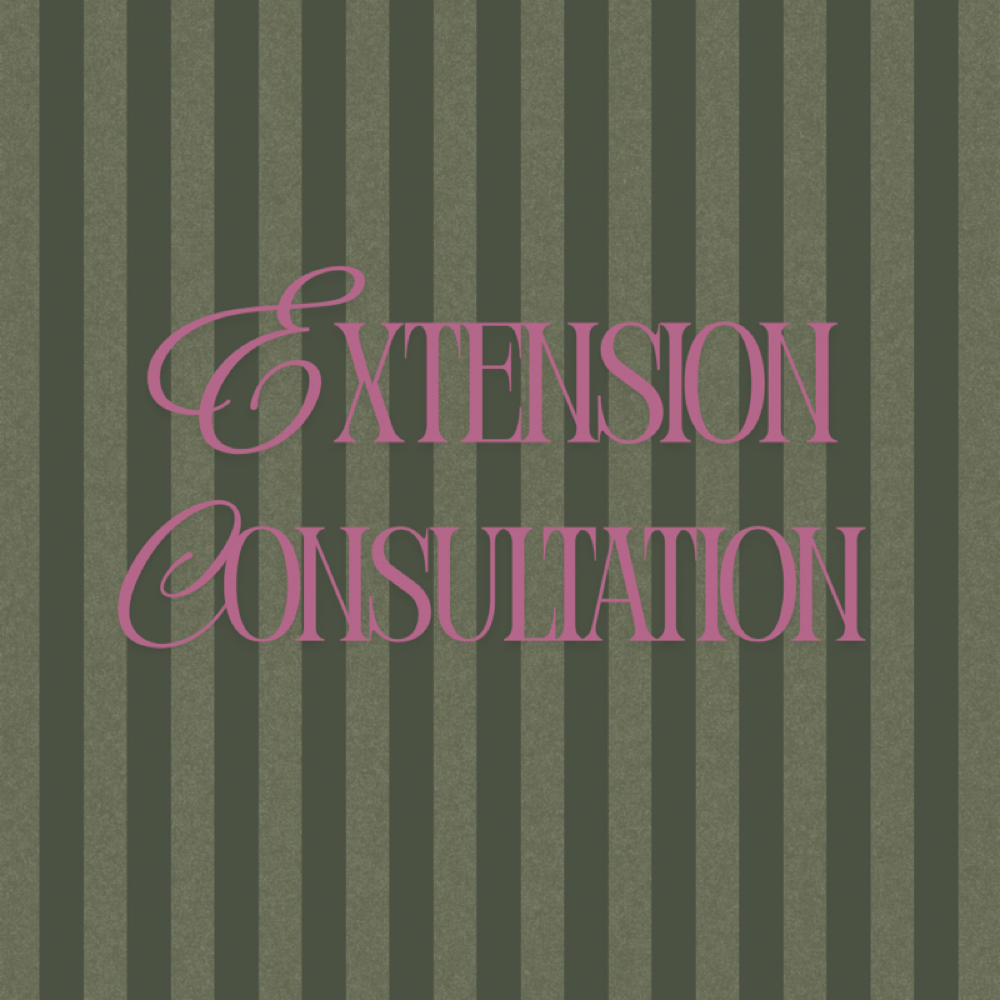 Handtied Extension Consultation at The Glamour Collective in Spokane Valley, WA