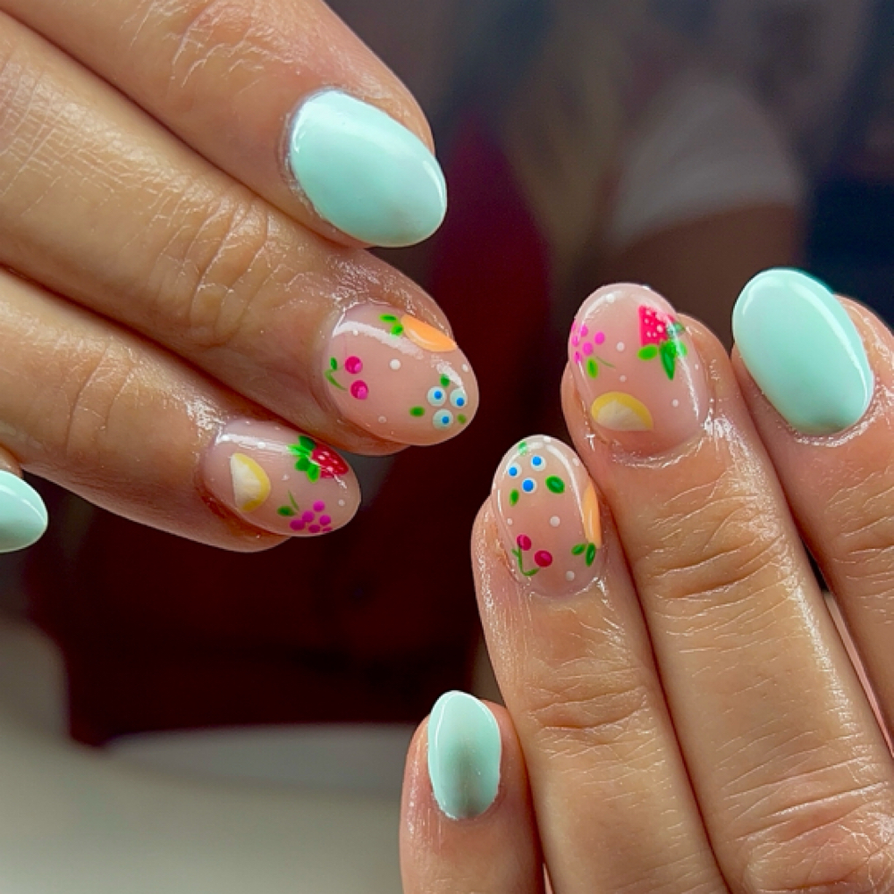 hard gel / acrylic overlay (FULL) at GLOSSED in Idaho Falls, ID