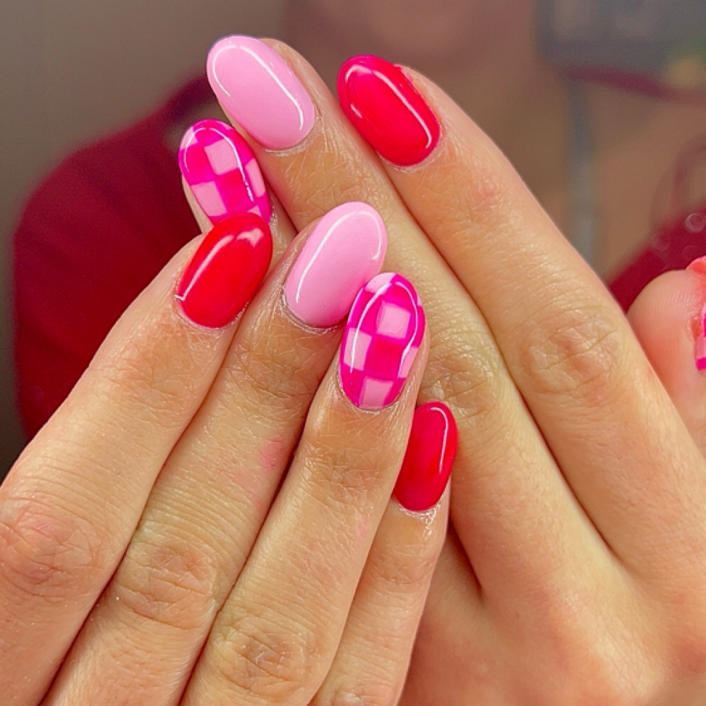 hard gel / acrylic overlay (FULL) at GLOSSED in Idaho Falls, ID