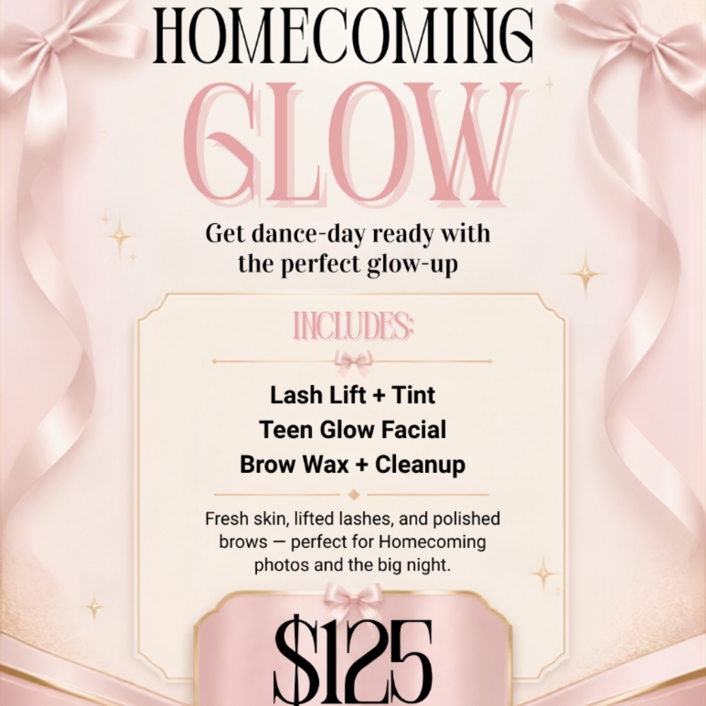 Homecoming Glow at Kindred Beauty in Ashland, KY