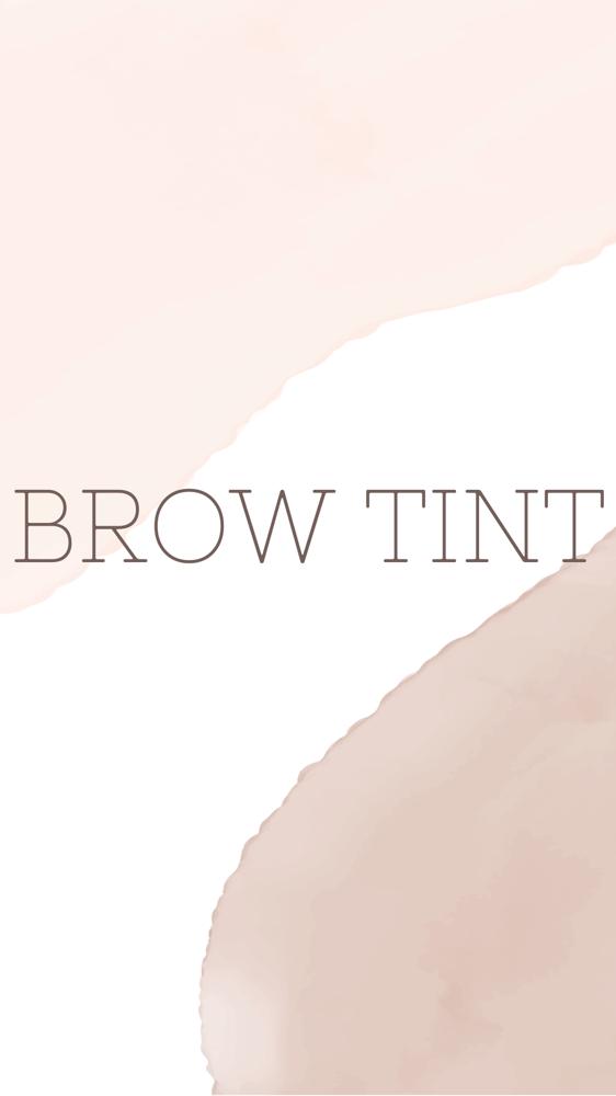 Brow Tint