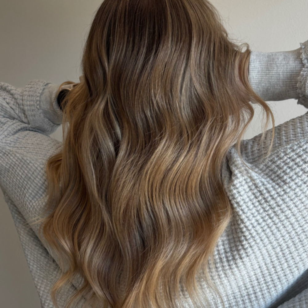 FOCUSED GLOW (partial highlight) at Hair By Madalin in Jenison, MI