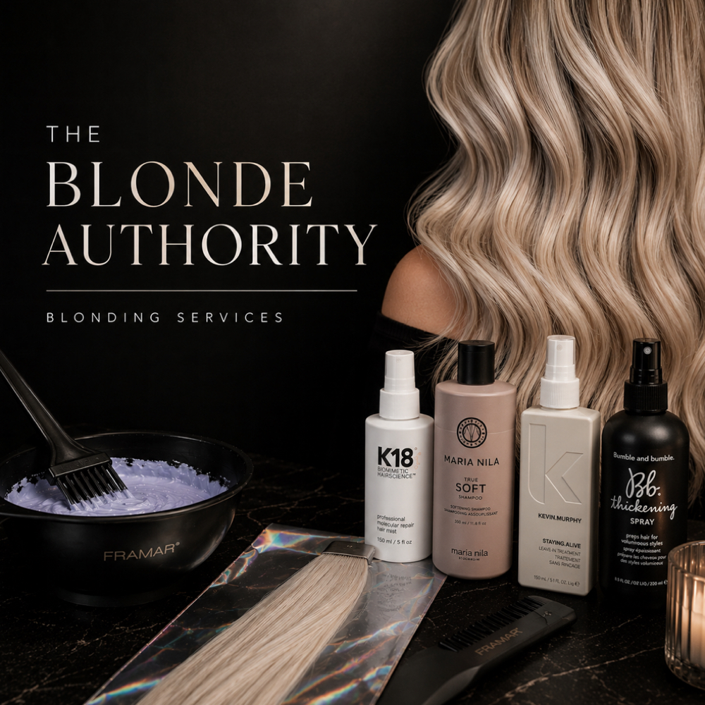 The Blonde Authority at Color me Vivid by Ashlyn in Calera, AL