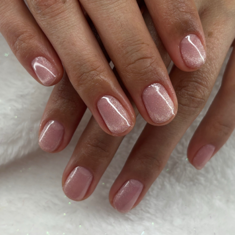 Manicure With Gel Polish at Pink & polished Nail Studio in El Paso, TX
