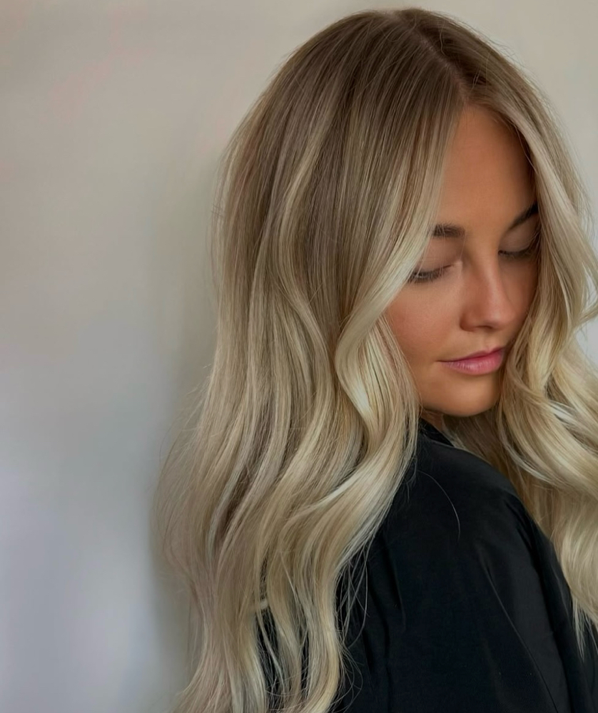 Partial Blonding Session