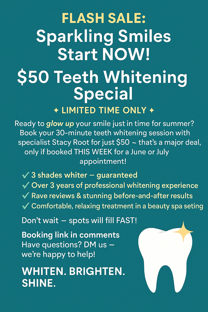 30 Min Teeth Whitening Sale