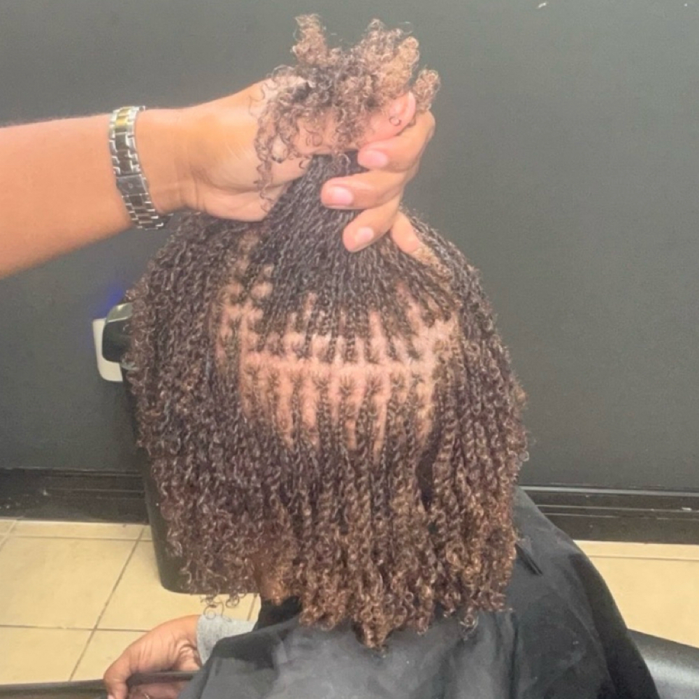Microlock Install Consultation at Glamaris Salon in Houston, TX