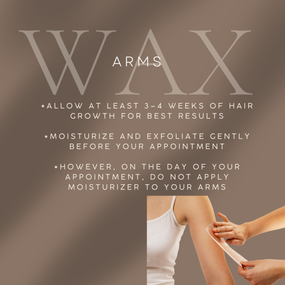 Full Arm Wax at Blessed Beauty & Wax in Fairfield, OH
