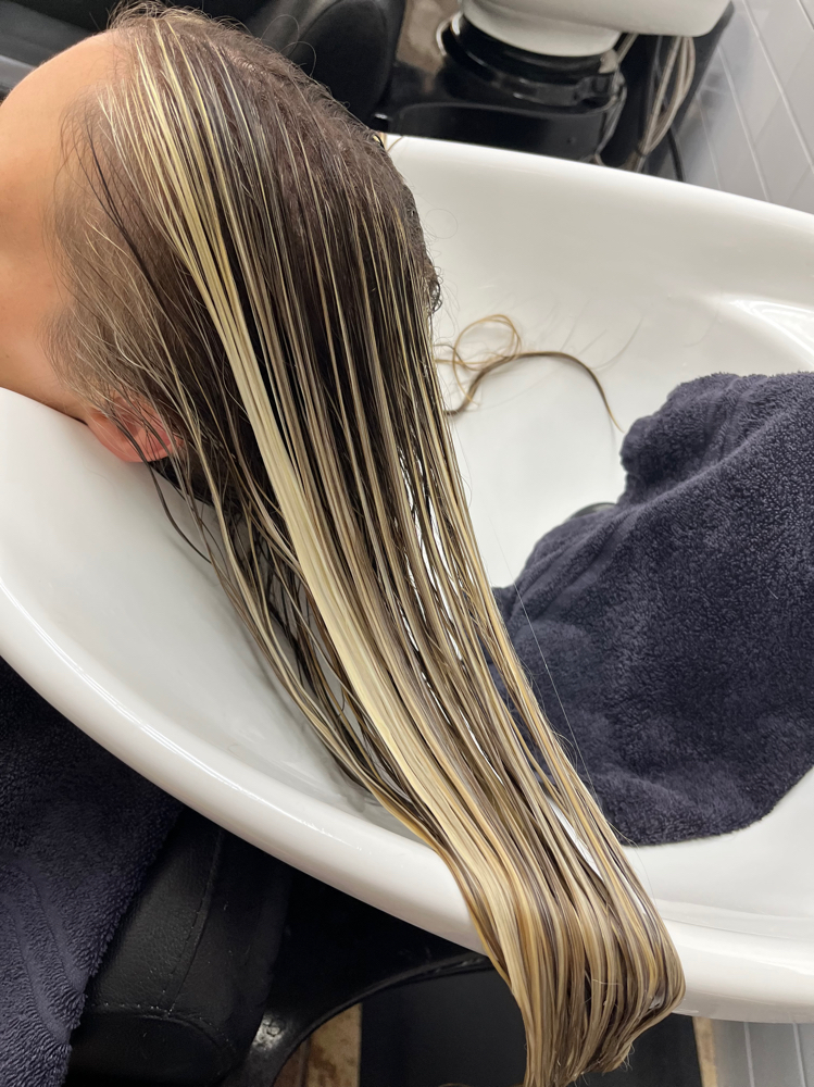 Root Retouch+Highlights