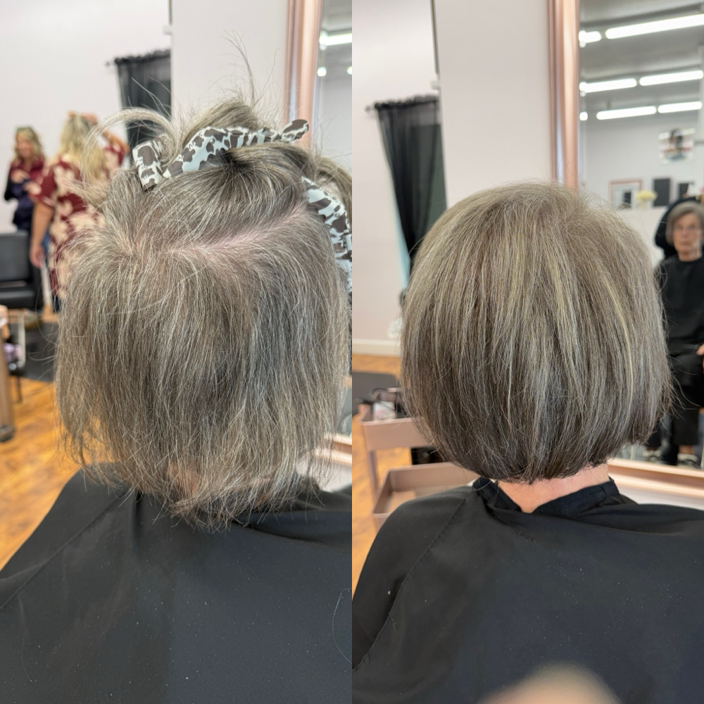 Grey Root Coverage at XoxoJBeauty in Oregon City, OR