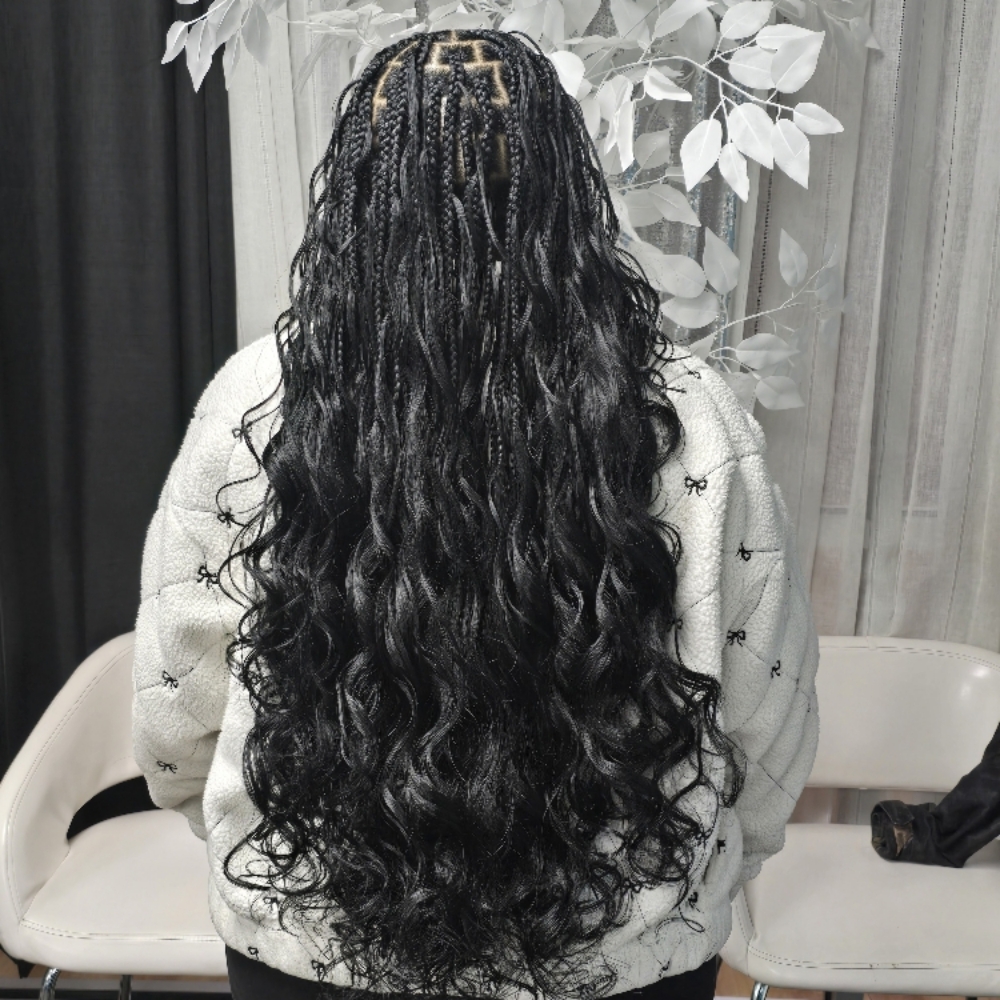 French Curl Braids at SelfRoyalty's Touch in Memphis, TN