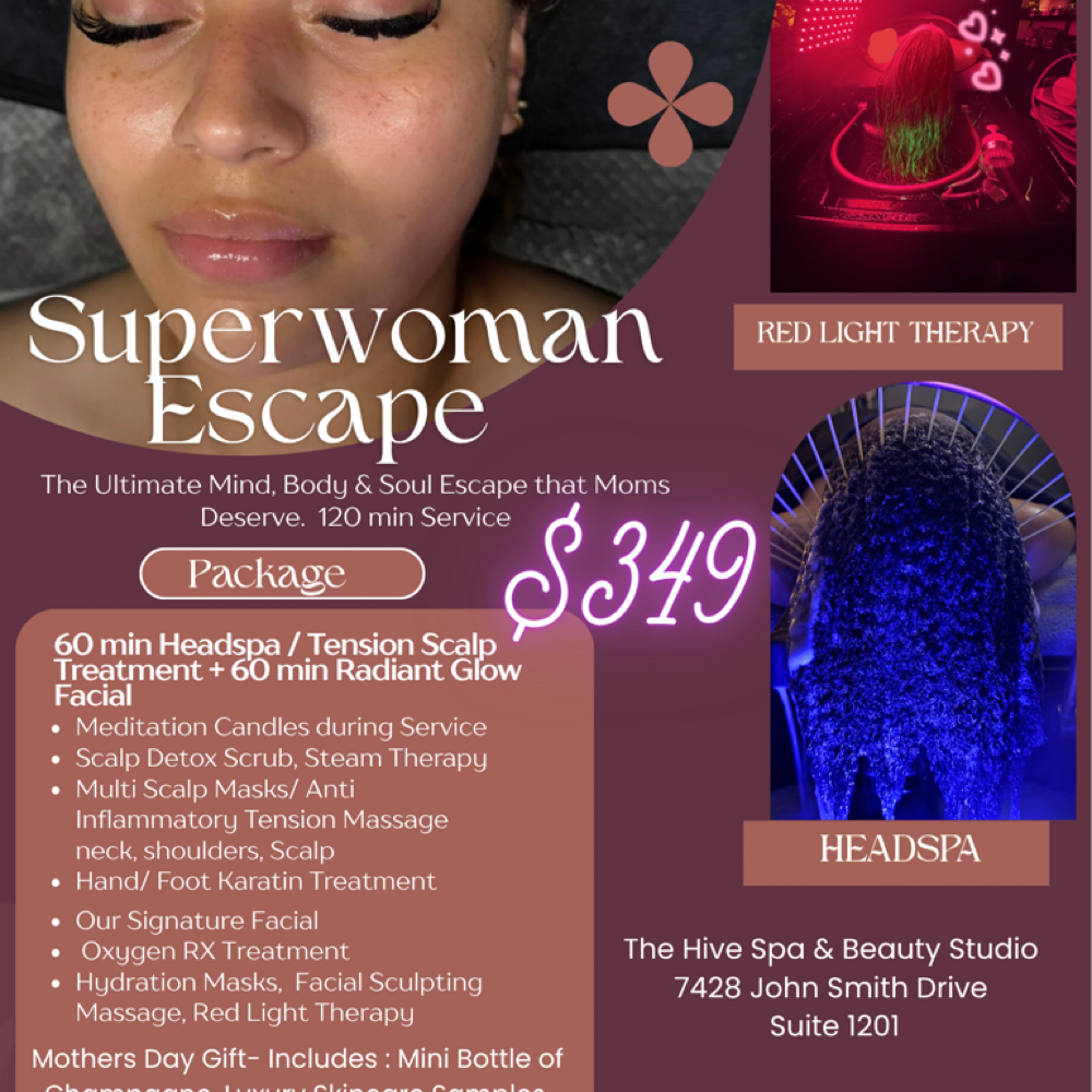 Superwoman Escape at The Hive Spa and Beauty Studio LLC in San Antonio, TX
