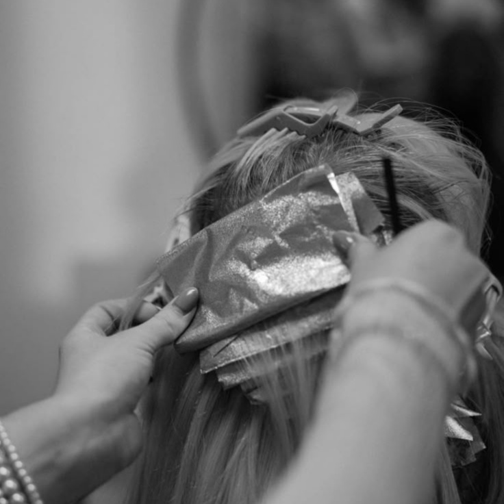 Partial Foil at Sage Hair Studios in Manassas, VA