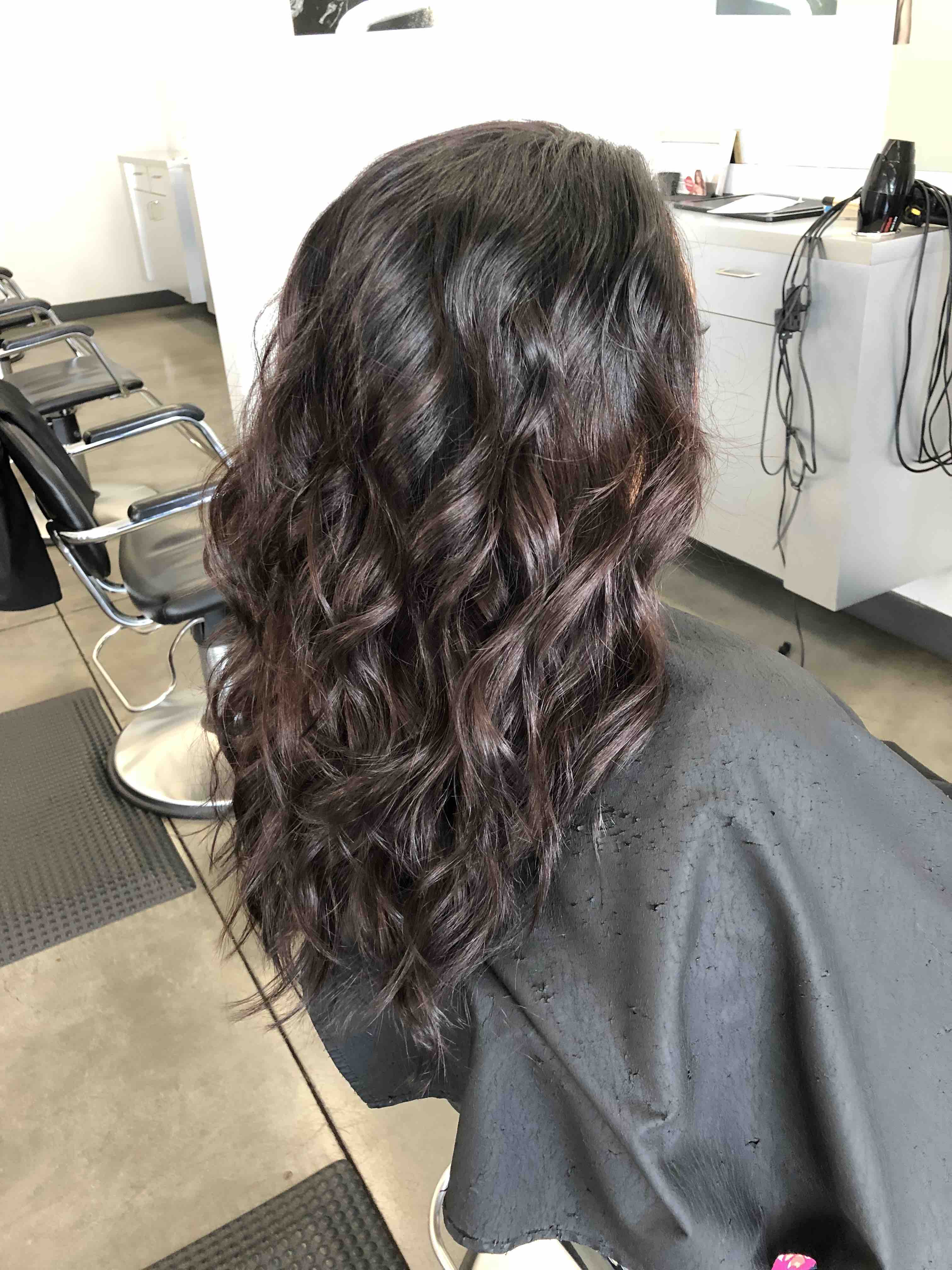 Root Touch Up & Haircut