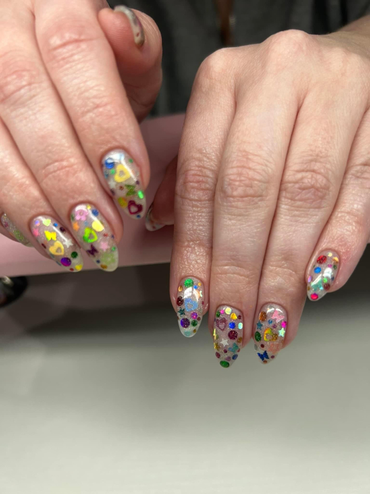 Encapsulated Nail Art