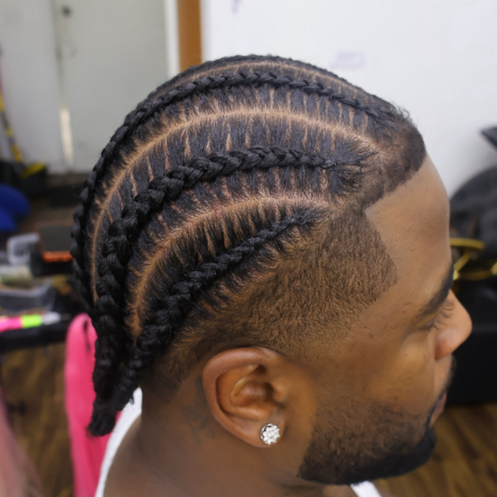 6 braids at Braidss by G in Concord, CA