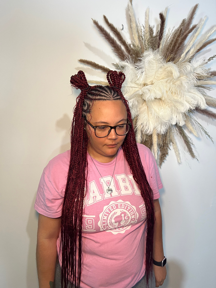 Fulani Knotless Medium