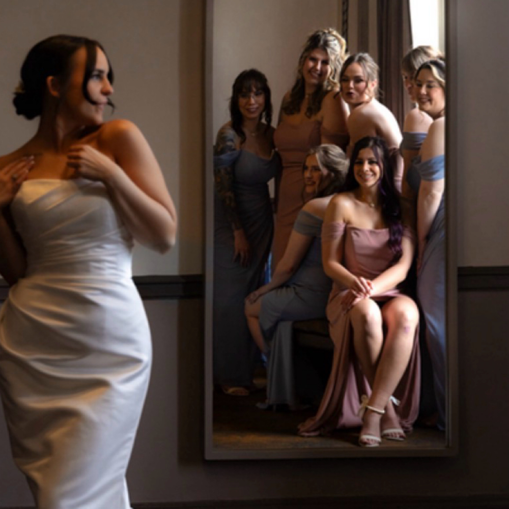 Bridesmaids at Alexis McCleery in Warren, OH