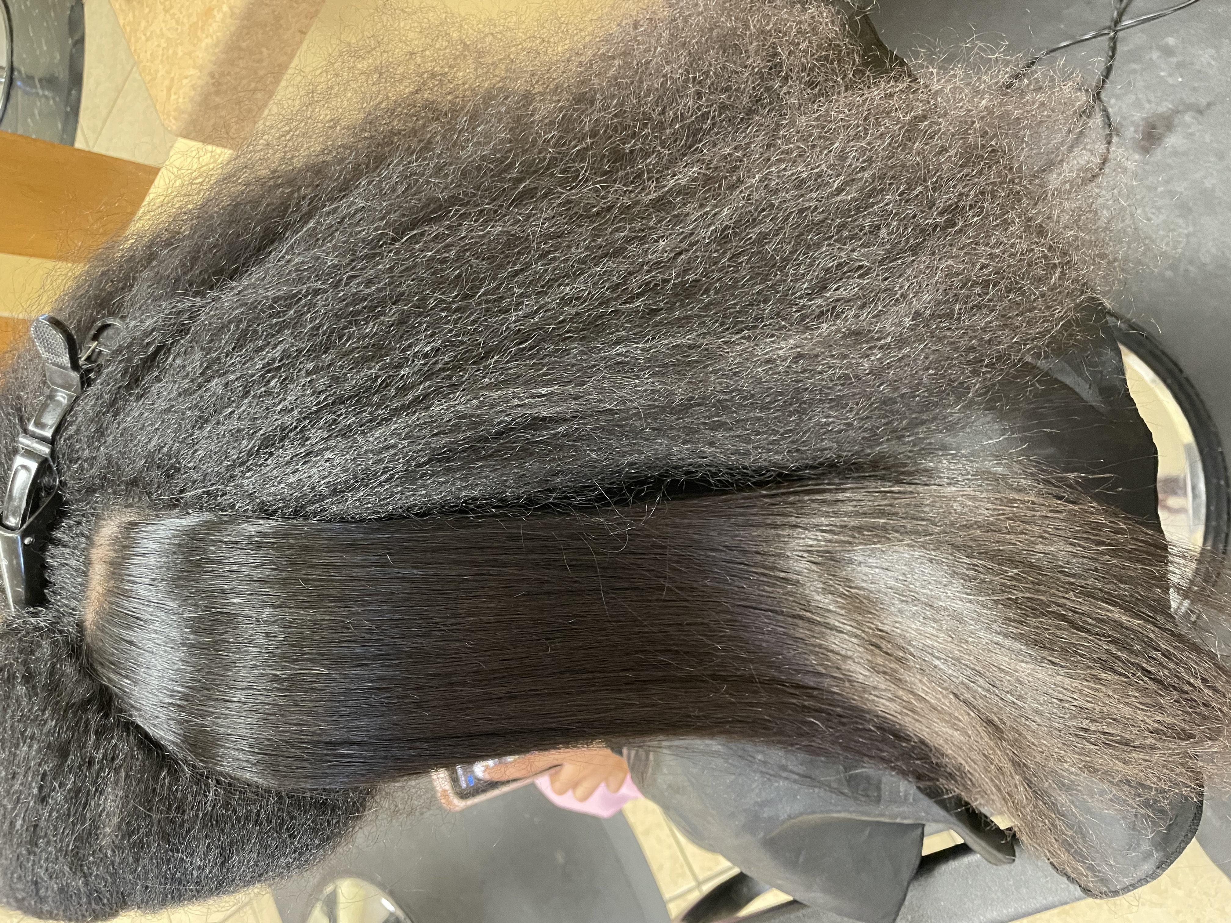 Silk Press w/ Keratin Treatment at The Hair Prince in Lakewood, CA