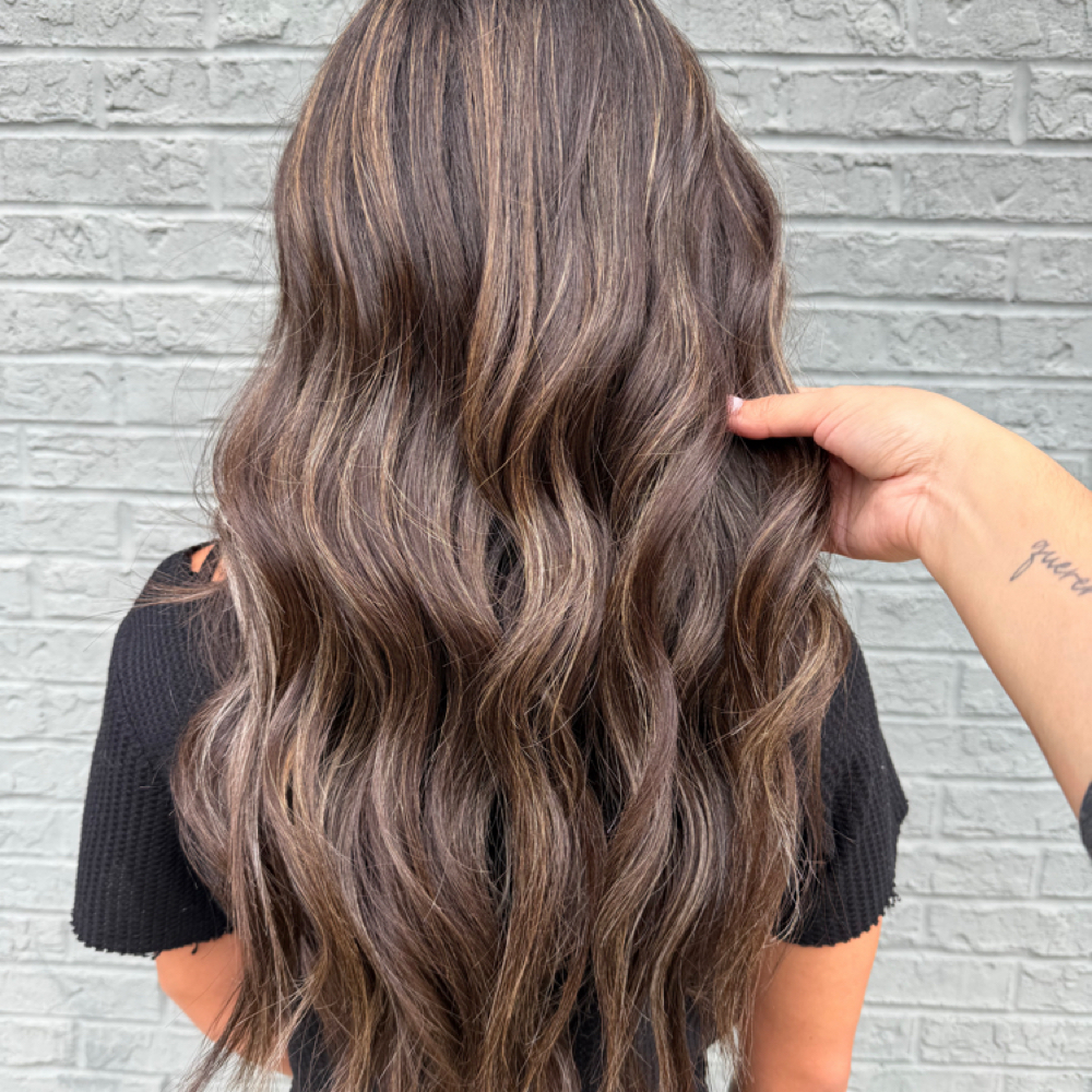 Blow Out with Irons at AJG Hair Salon in Alpharetta, GA