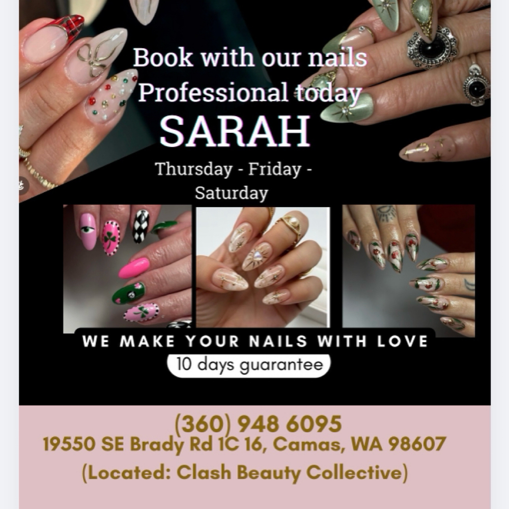 Fullset at Omely Nails in Camas, WA