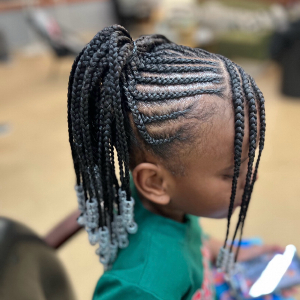 Kids 6-10 Medium Feedin Braids at Elegance Redefined in Belden, MS