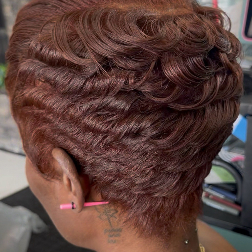 All over color at ElleBellez Only Experience in Chesapeake, VA