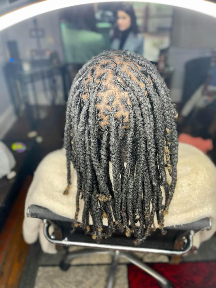 dreads retwist with style