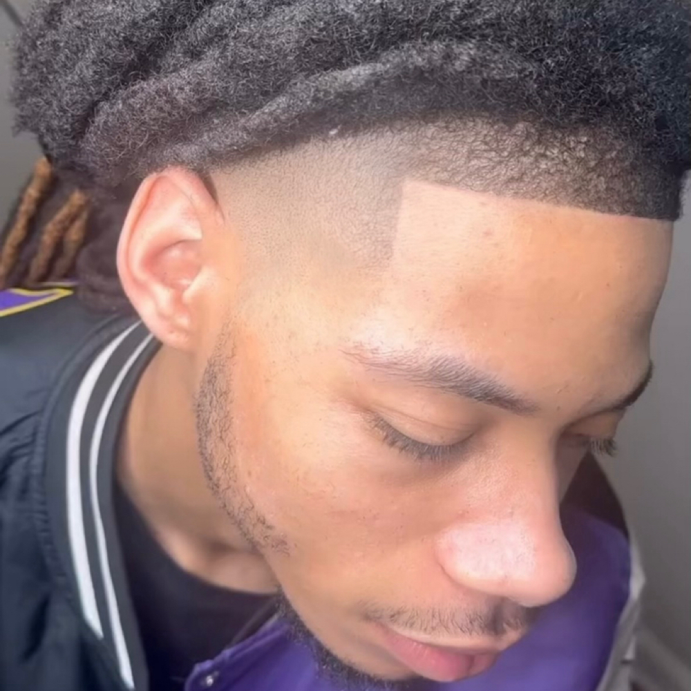 Haircut + Facial Grooming at Fadedbyq in Charlotte, NC