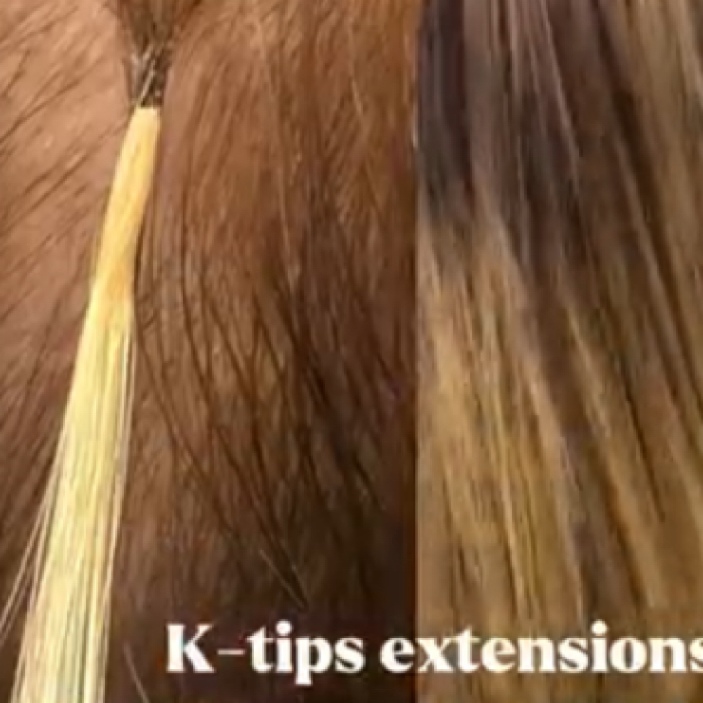 Hair Extensions  K-tips & I-tips at Uniquely Yours Beauty Bar in Melrose Park, IL