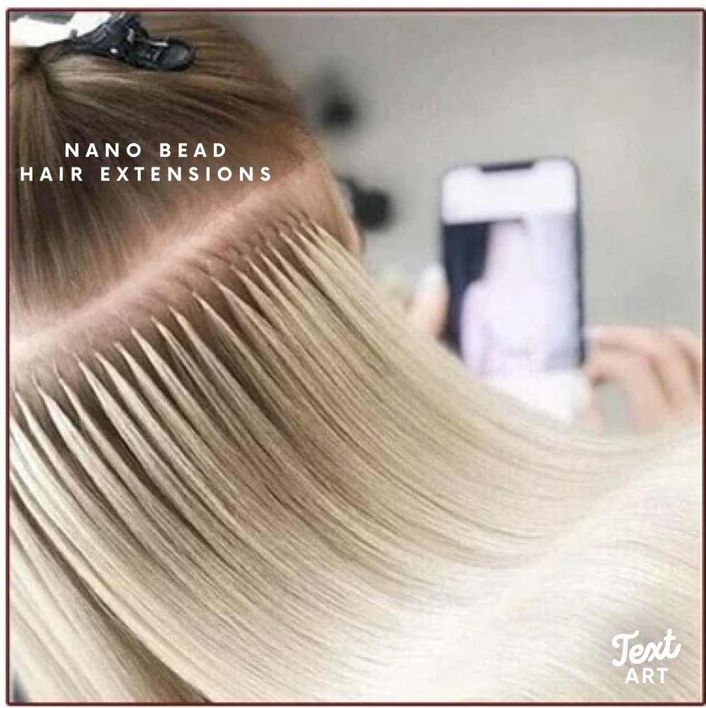 Nanobead Hair Extension Install