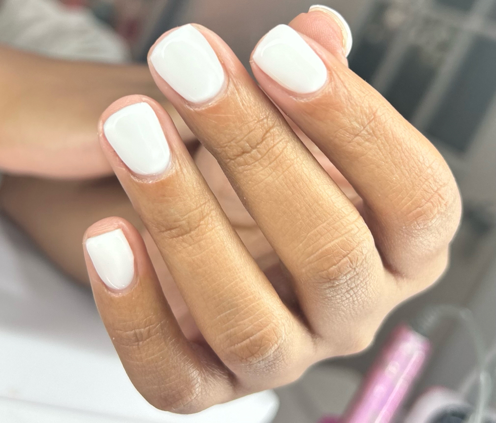 Russian Mani Structured at Rodriann Fuentes Nail Studio, LLC in Weeki Wachee, FL