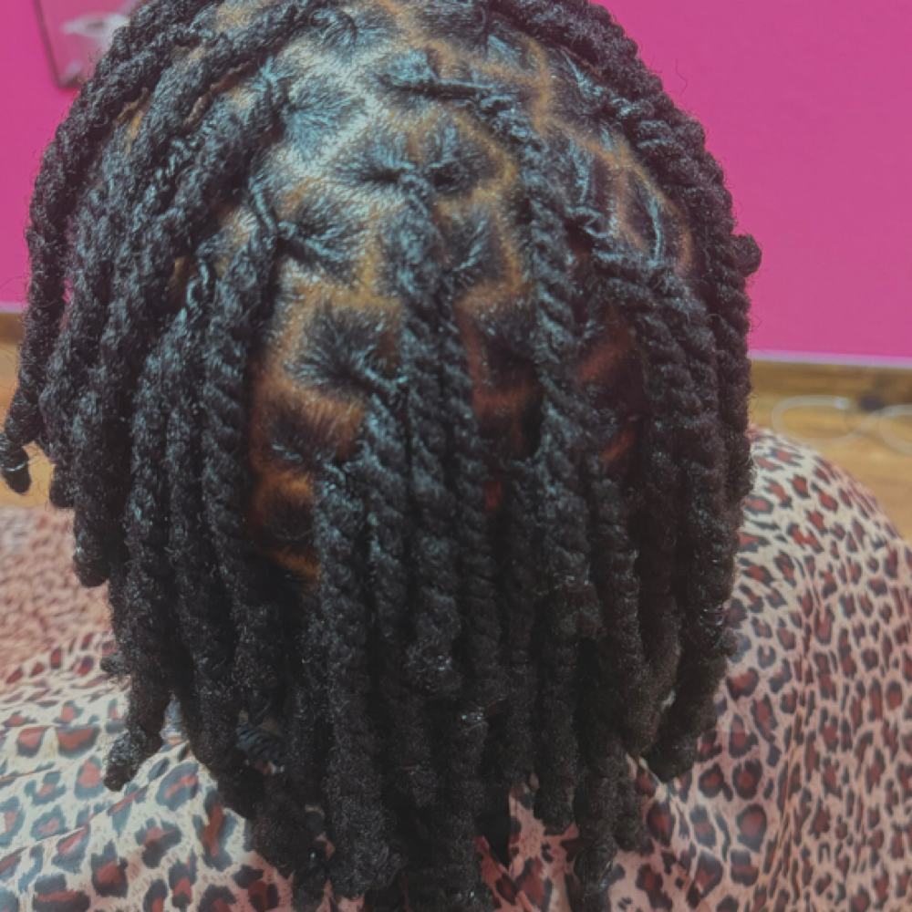 Traditional Locs at The Braid & Loc Nurse in Texarkana, TX