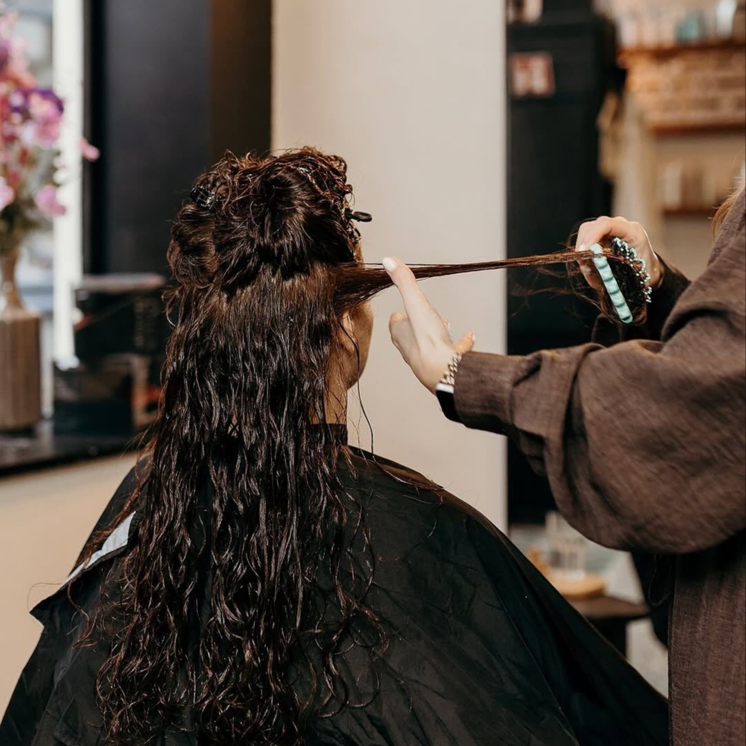 Blowout + Full Prep for Braids at Simply Styled Hair in Lutz, FL