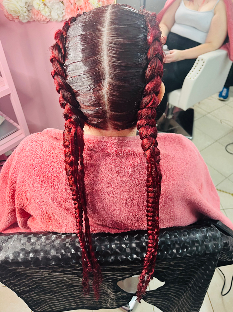Happy Hour Sunday 2 French Braids